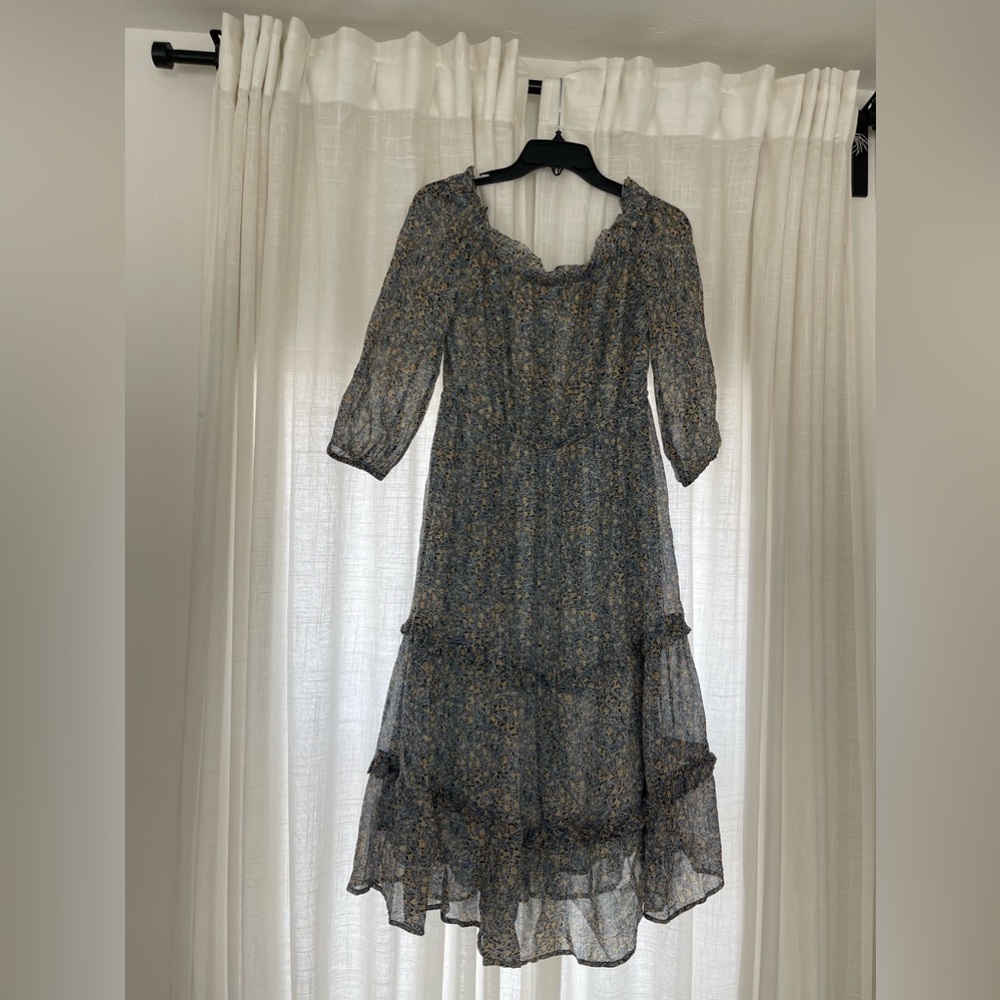 Anthropologie off the shoulder dress